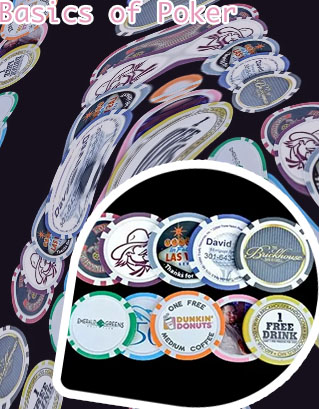 Custom made poker chips