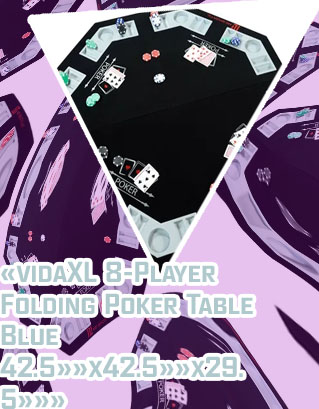 Poker table 8 player