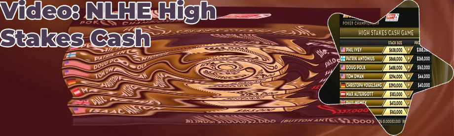 Triton high stakes poker cash game