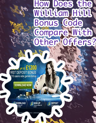 William hill poker bonus code